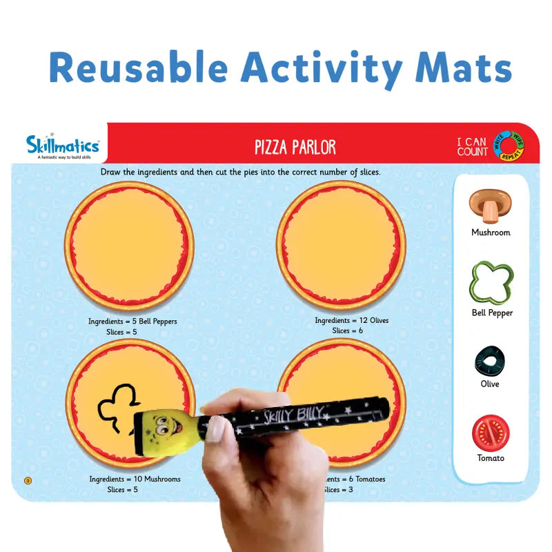 I Can Count | Reusable Activity Mats (ages 3-6)