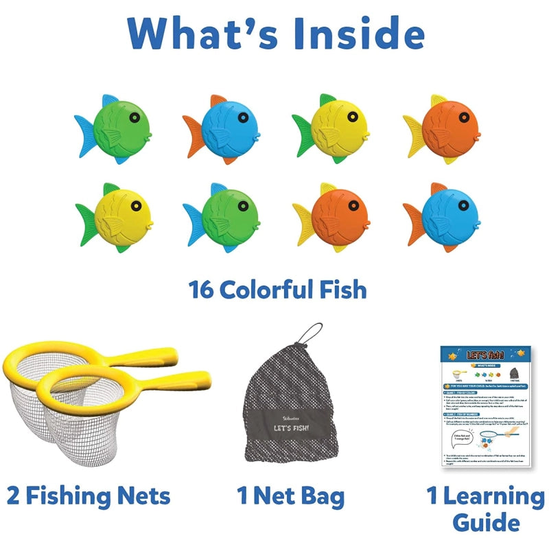 Let's Fish  Outdoor and Bath Toys (ages 3-6) – Skillmatics