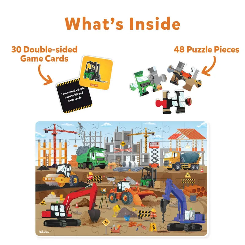 Piece & Play Construction Site | Jigsaw Puzzle (ages 3-7)