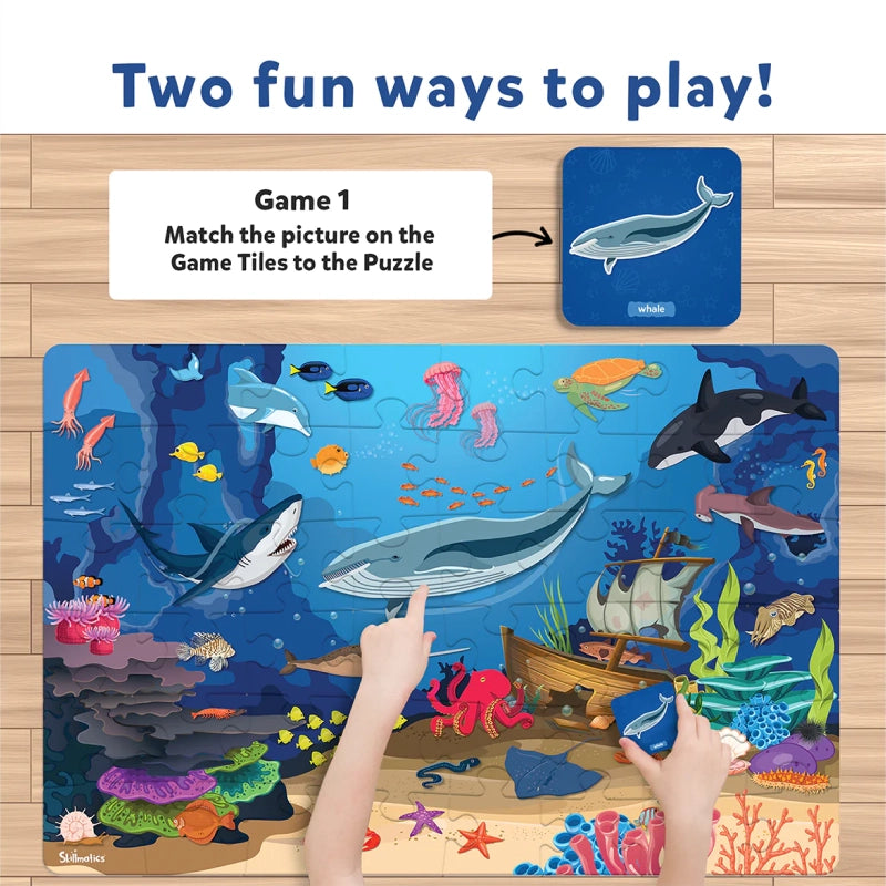 Piece & Play Underwater Animals | Jigsaw Puzzle (ages 3-7)
