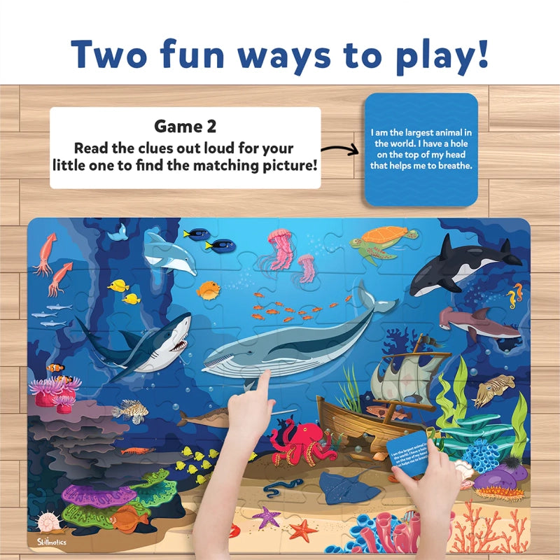 Piece & Play Underwater Animals | Jigsaw Puzzle (ages 3-7)