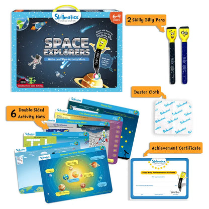 Buy Space Explorers | Reusable Activity Mats for 6 year olds & up