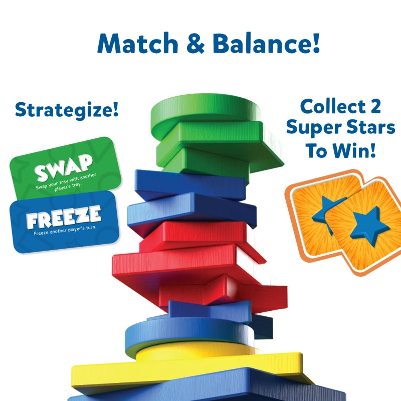 To The Top! | Matching, Balancing & Strategy Game (ages 6+)