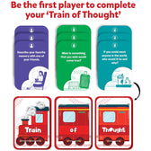 Train of Thought card game for family conversation starters ages 6 and up