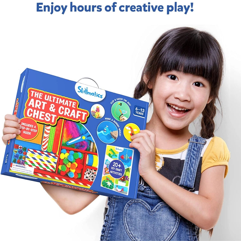 Ultimate Art & Craft Activity Chest (for ages 6-13)