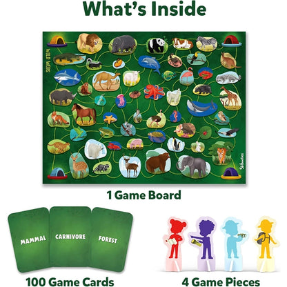 Wild Webs | Animal Board Game (ages 6+)