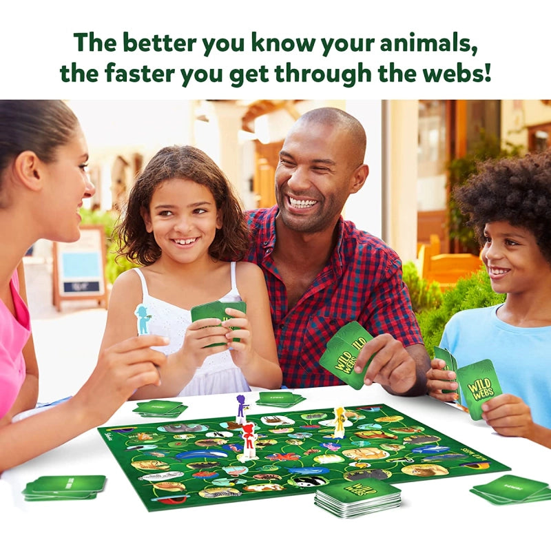 Wild Webs | Animal Board Game (ages 6+)