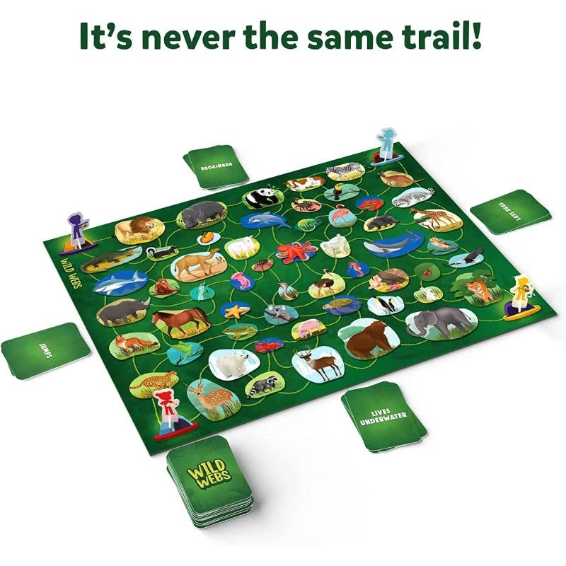 Wild Webs | Animal Board Game (ages 6+)