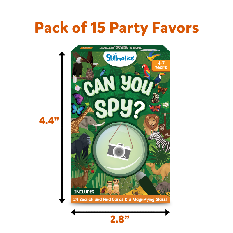 Pack Party Favors | Can You Spy? (ages 4-7)